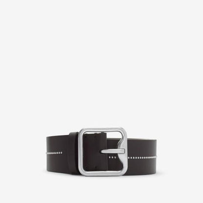 Leather belt