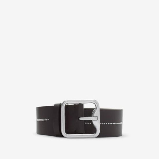 Leather belt