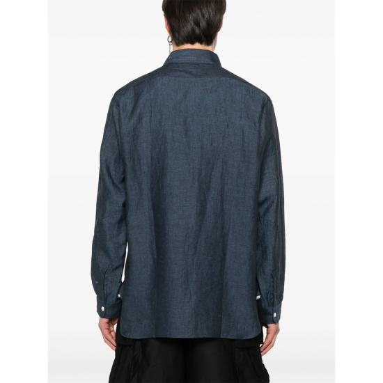 WORK SHIRT LINEN CHAMBRY