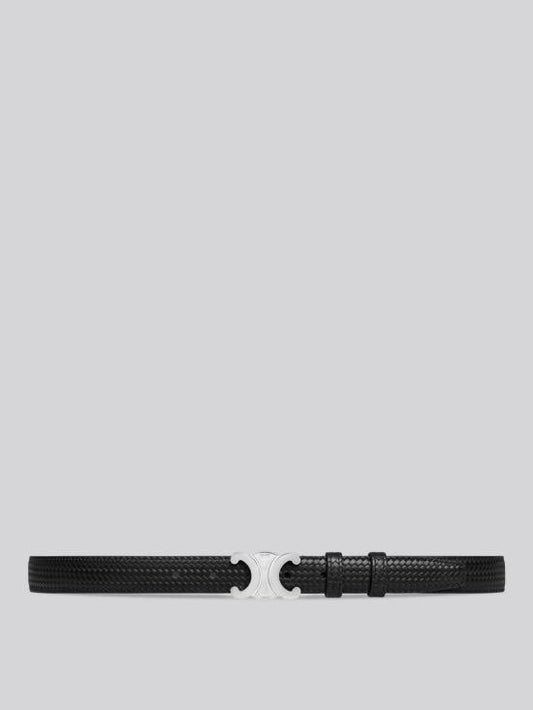 Leather belt