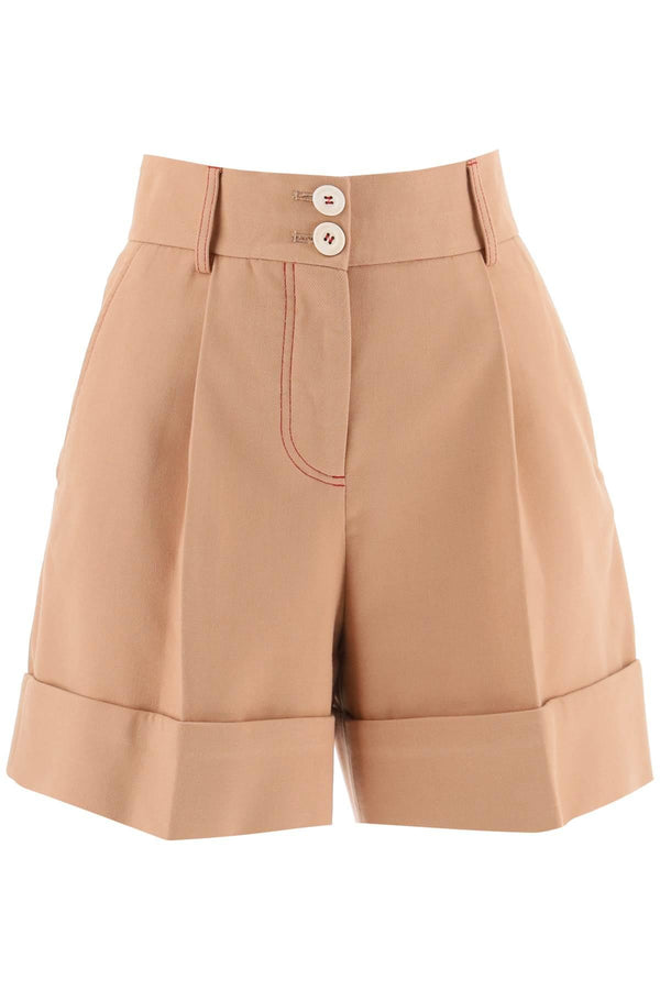 NETDRESSED | SEE BY CHLOE | COTTON TWILL SHORTS