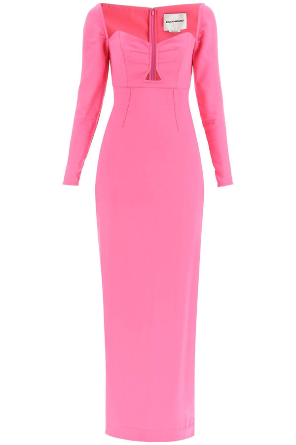 NETDRESSED | ROLAND MOURET | MAXI PENCIL DRESS WITH CUT OUTS