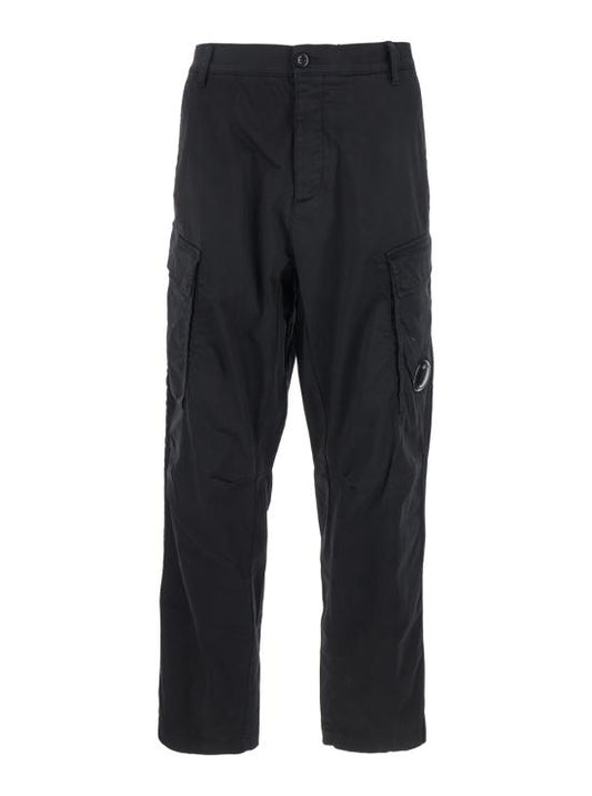 STRETCH SATEEN REGULAR CARGO PANTS