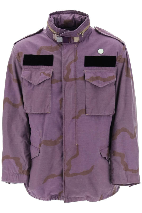 NETDRESSED | OAMC | FIELD JACKET IN COTTON WITH CAMOUFLAGE PATTERN