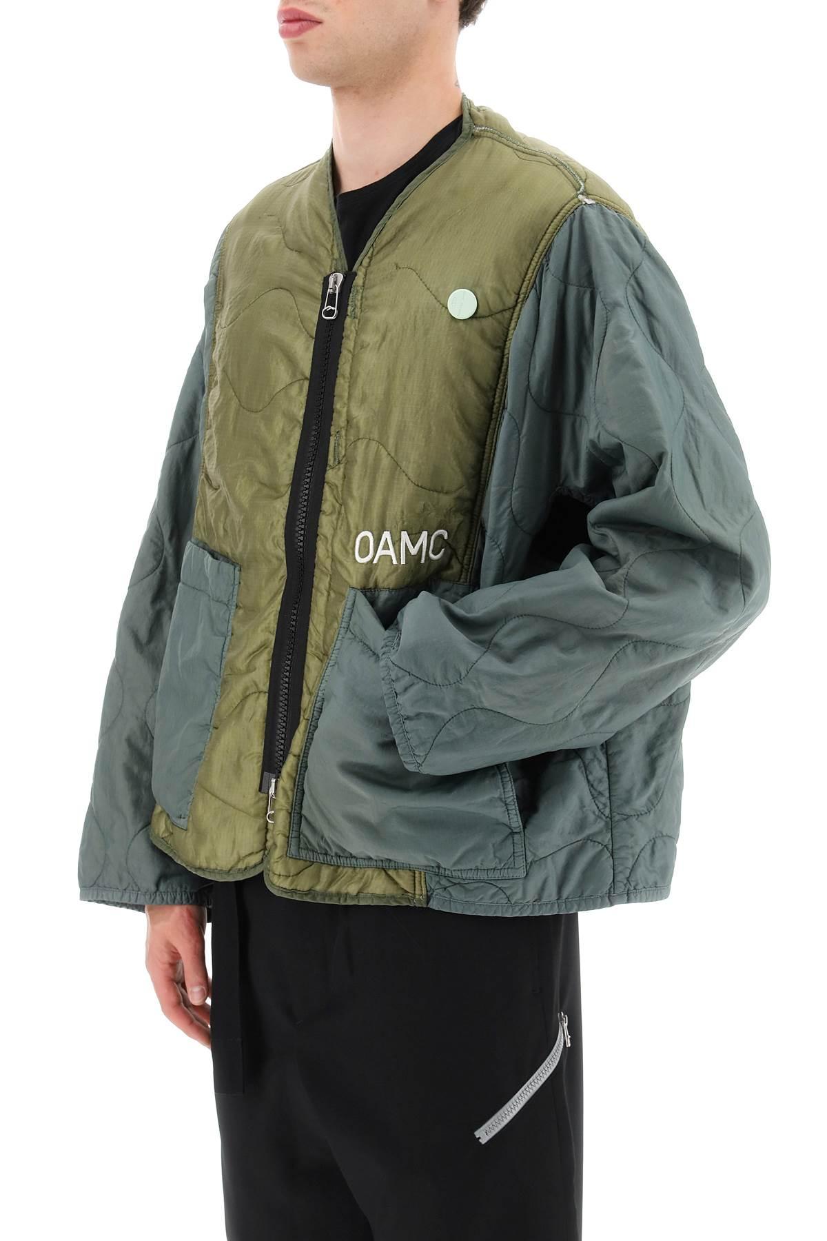 PEACEMAKER' QUILTED LINER JACKET | Green / M | OAMC | Netdressed