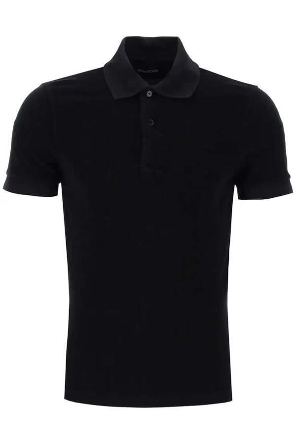 Lightweight terry cloth polo