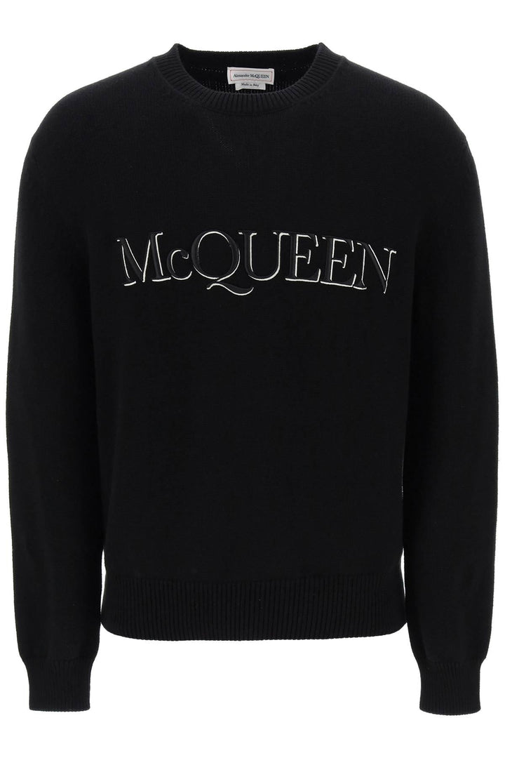 NETDRESSED | ALEXANDER MCQUEEN | SWEATER WITH LOGO EMBROIDERY