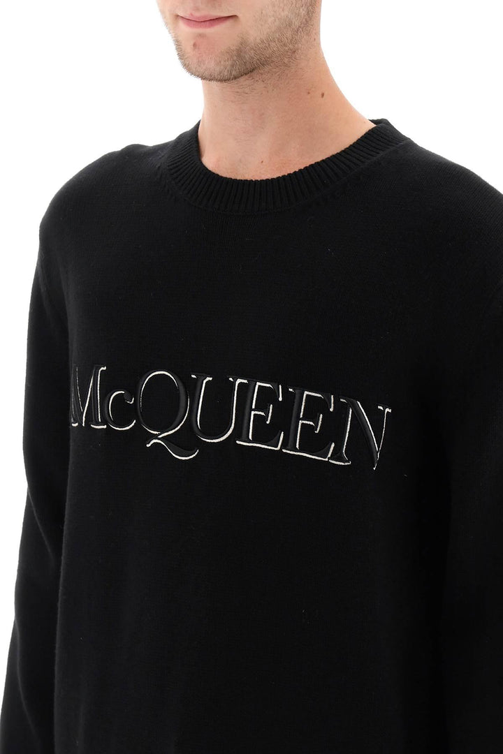 NETDRESSED | ALEXANDER MCQUEEN | SWEATER WITH LOGO EMBROIDERY