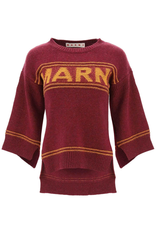 NETDRESSED | MARNI | SWEATER IN JACQUARD KNIT WITH LOGO
