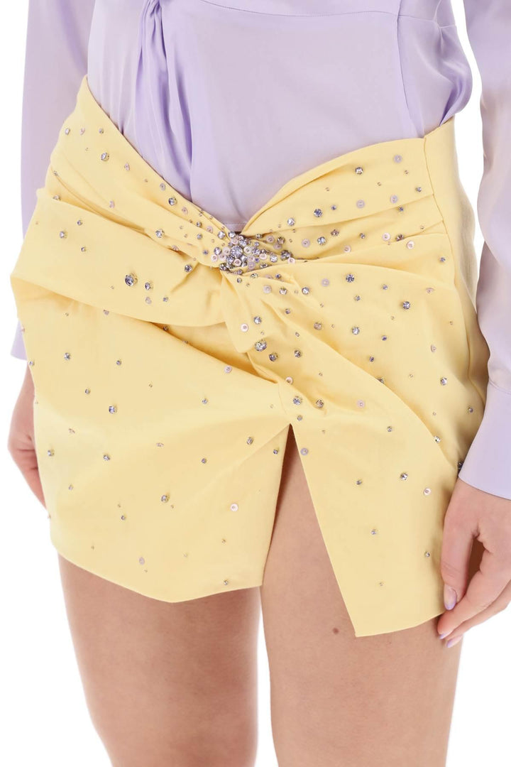 NETDRESSED | DES PHEMMES | MINI SKIRT WITH CRYSTALS