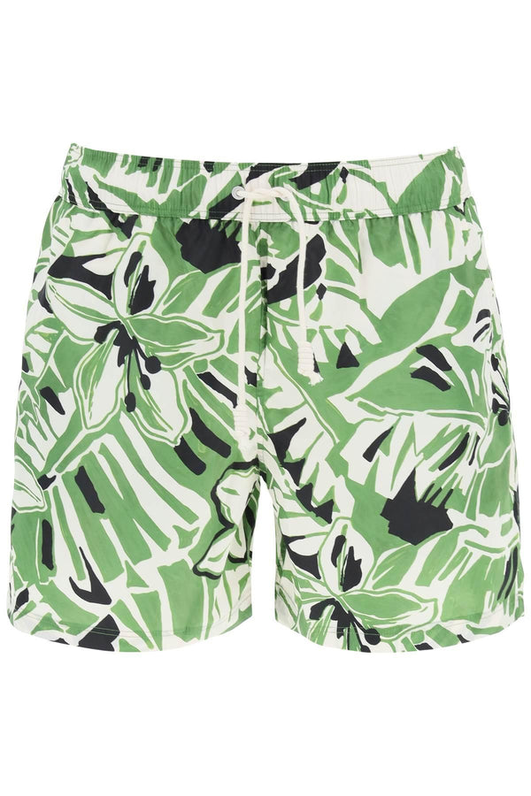 NETDRESSED | PALM ANGELS | SWIMTRUNKS WITH HIBISCUS PRINT