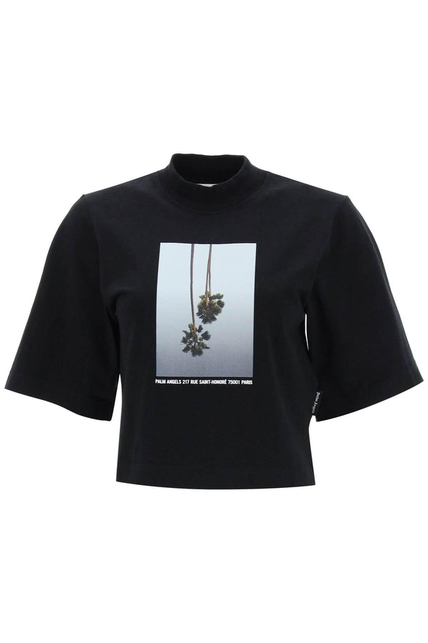 NETDRESSED | PALM ANGELS | BOXY T-SHIRT WITH PRINT