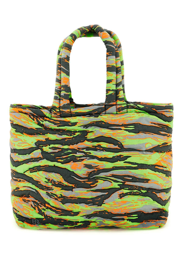 CAMOUFLAGE PUFFER BAG