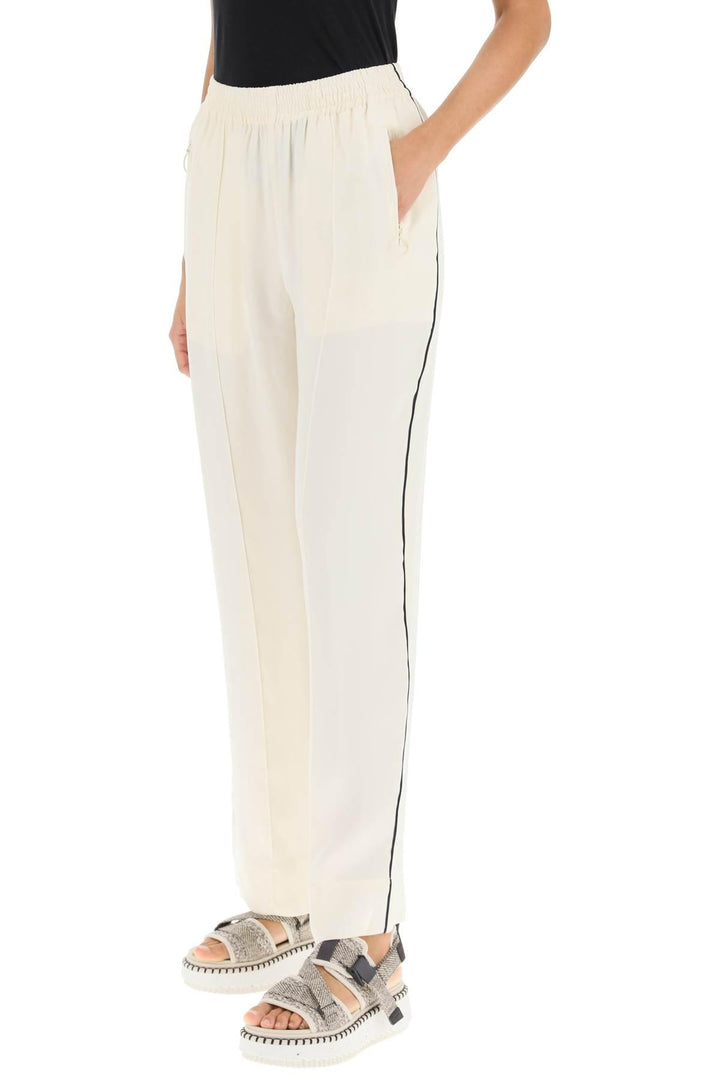 NETDRESSED | SEE BY CHLOE | PIPED SATIN PANTS