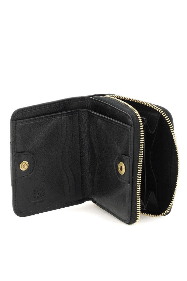 NETDRESSED | IL BISONTE | LEATHER WALLET WITH RIBBON