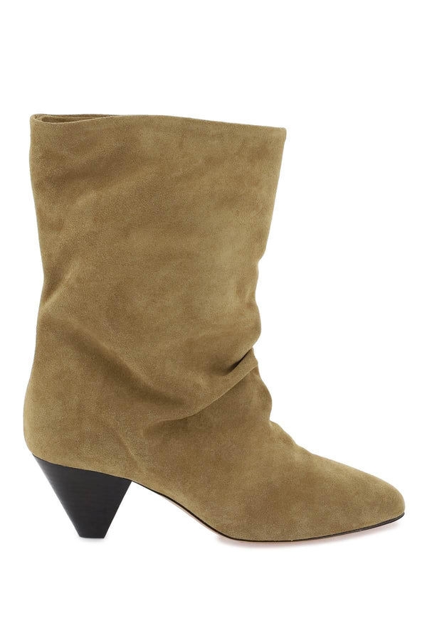 NETDRESSED | ISABEL MARANT | SUEDE REACHI ANKLE BOOTS