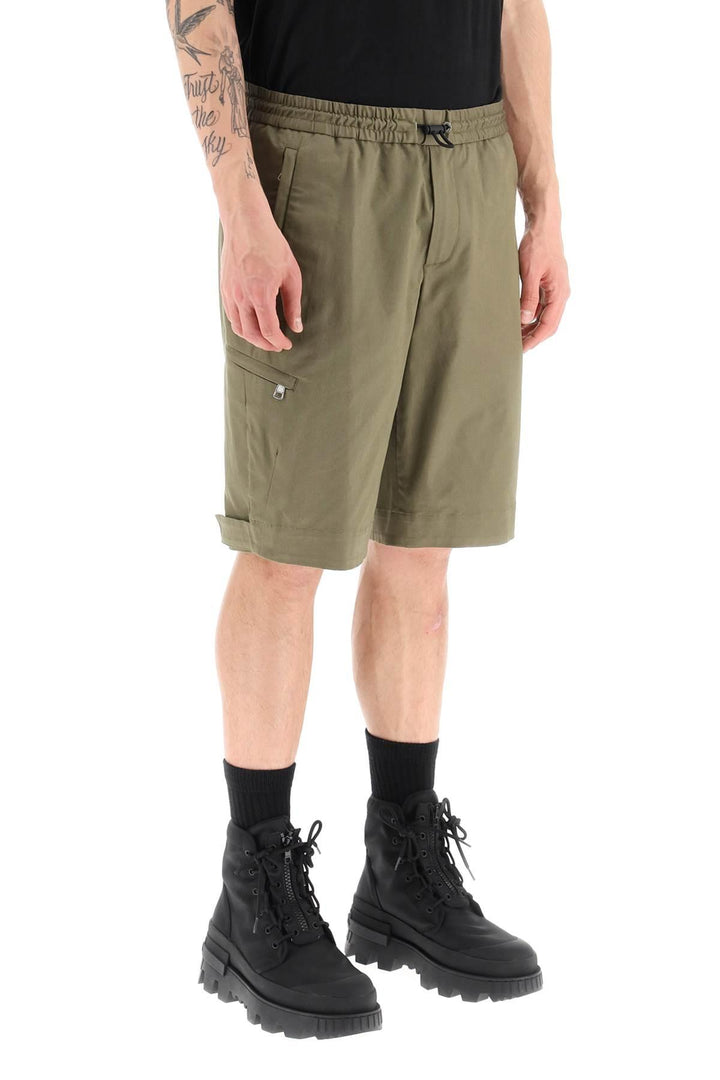 Netdressed | MONCLER SHORTS WITH HOOK-AND-LOOP CLOSURE