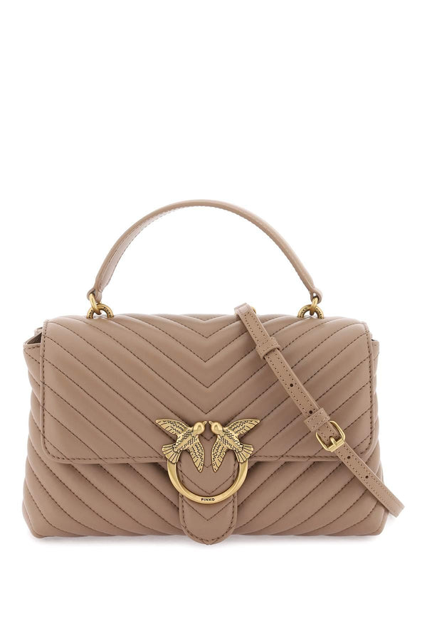 Classic Lady Love Bag Puff Chevron handbag