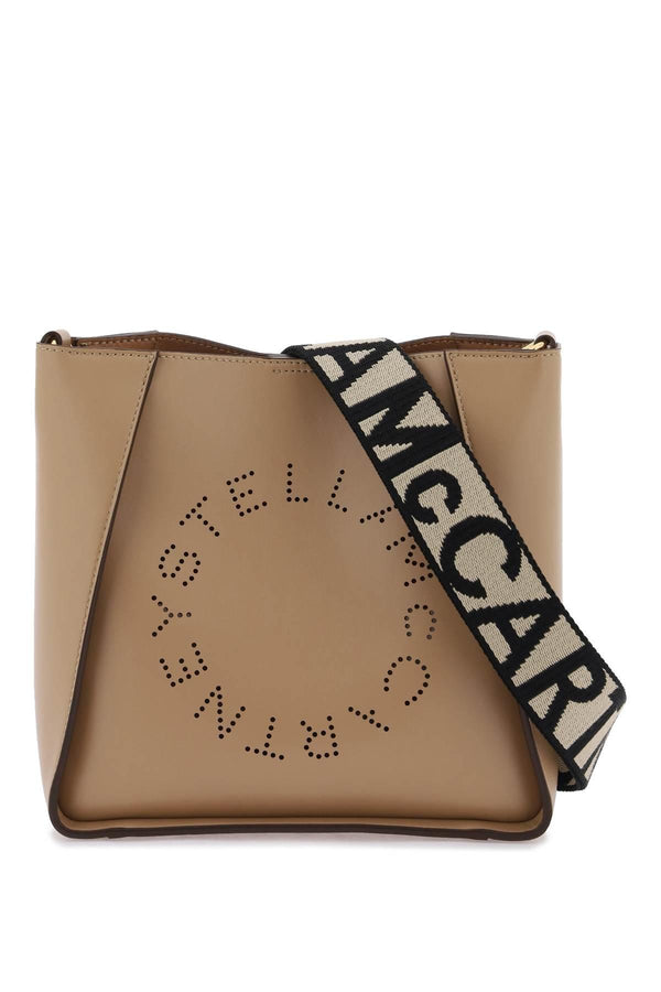 Crossbody bag with perforated Stella logo