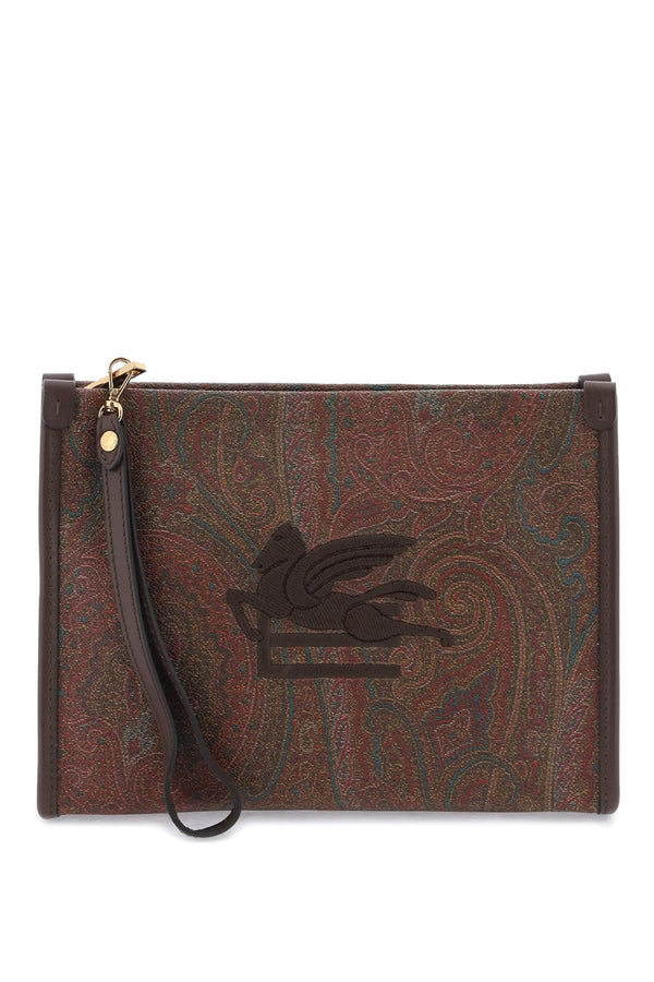 NETDRESSED | ETRO | PAISLEY POUCH WITH EMBROIDERY