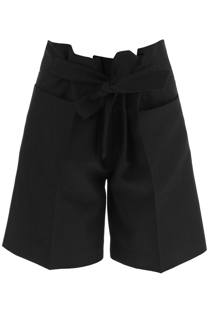 Netdressed | TOTEME BELTED WOOL-BLEND SHORTS