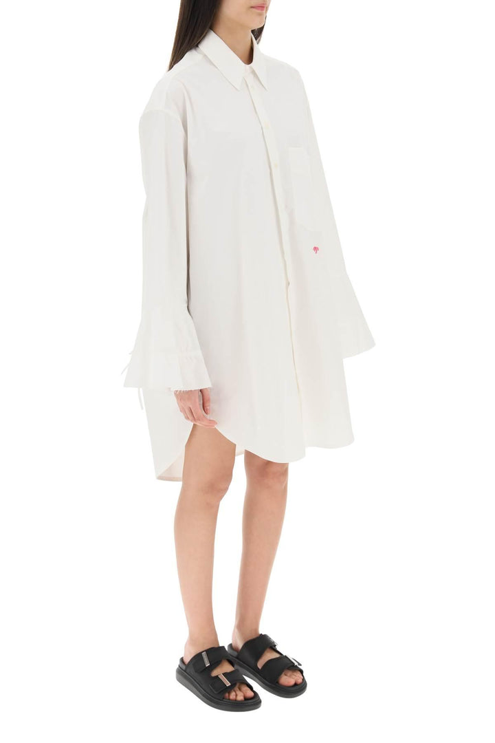Netdressed | PALM ANGELS SHIRT DRESS WITH BELL SLEEVES