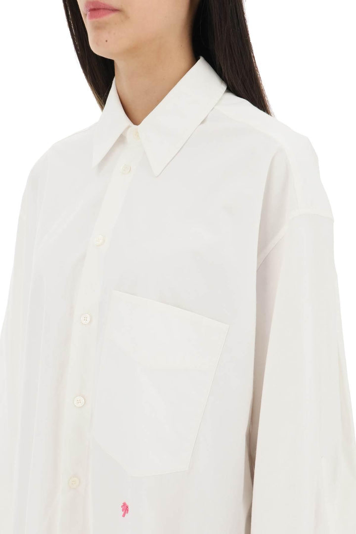 Netdressed | PALM ANGELS SHIRT DRESS WITH BELL SLEEVES