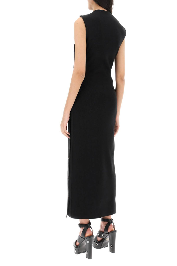 Netdressed | Y PROJECT DUAL MATERIAL MAXI DRESS WITH SNAP PANELS
