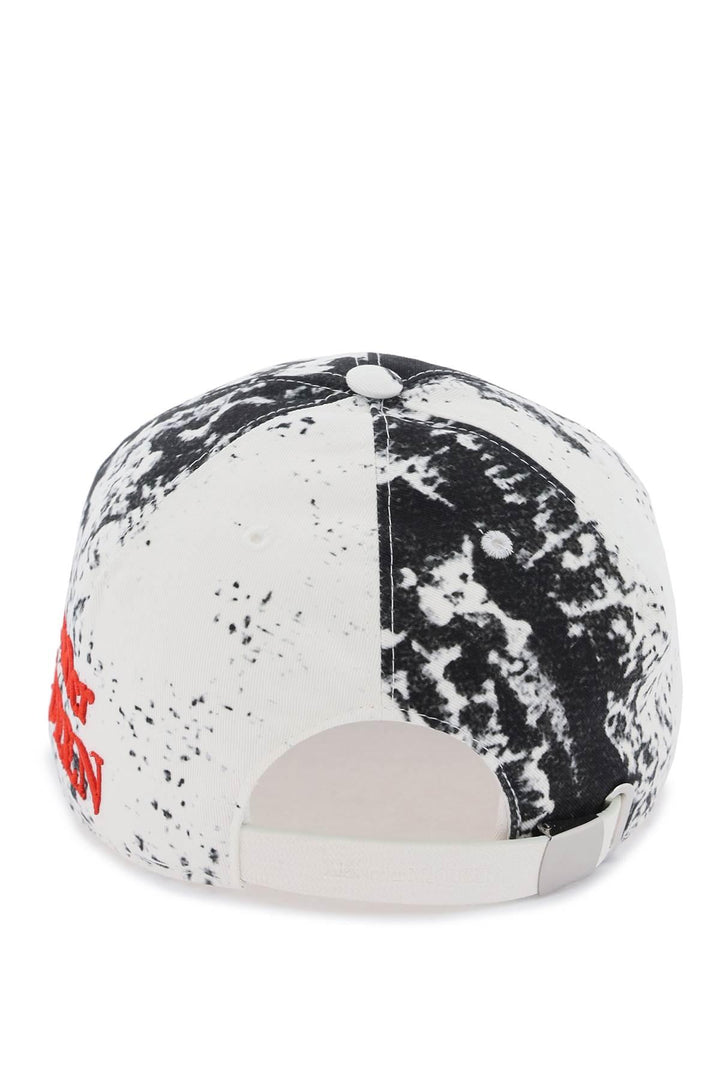 NETDRESSED | ALEXANDER MCQUEEN | PRINTED BASEBALL CAP WITH LOGO EMBROIDERY
