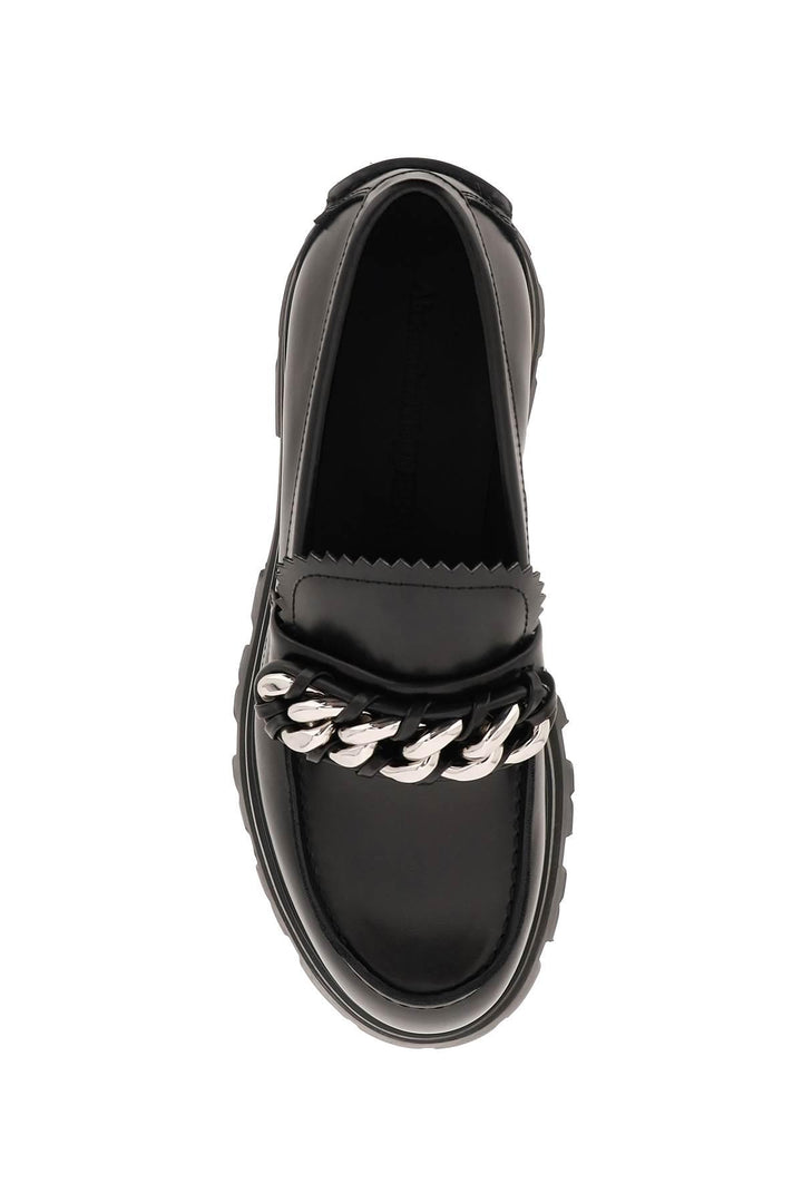 Netdressed | ALEXANDER MCQUEEN CHAIN PENNY LOAFERS