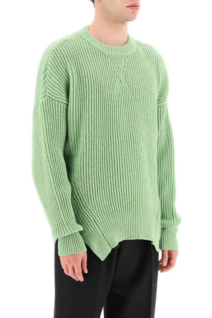 Netdressed | JIL SANDER RIBBED WOOL AND COTTON SWEATER
