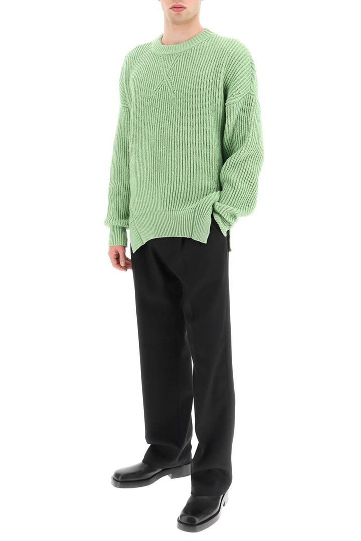 Netdressed | JIL SANDER RIBBED WOOL AND COTTON SWEATER