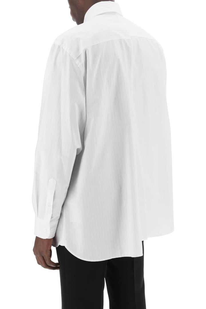 NETDRESSED | MM6 MAISON MARGIELA | SPLICED SHIRT WITH NUMERICAL GRAPHIC