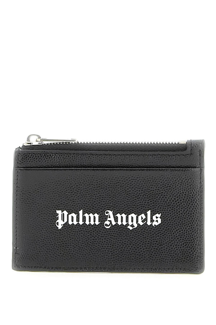 Netdressed | PALM ANGELS LEATHER CARDHOLDER WITH LOGO