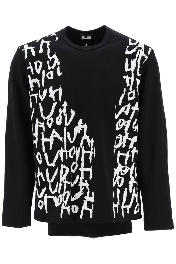 NETDRESSED | COMME DES GARCONS HOMME PLUS | LONG SLEEVE PRINTED T-SHIRT