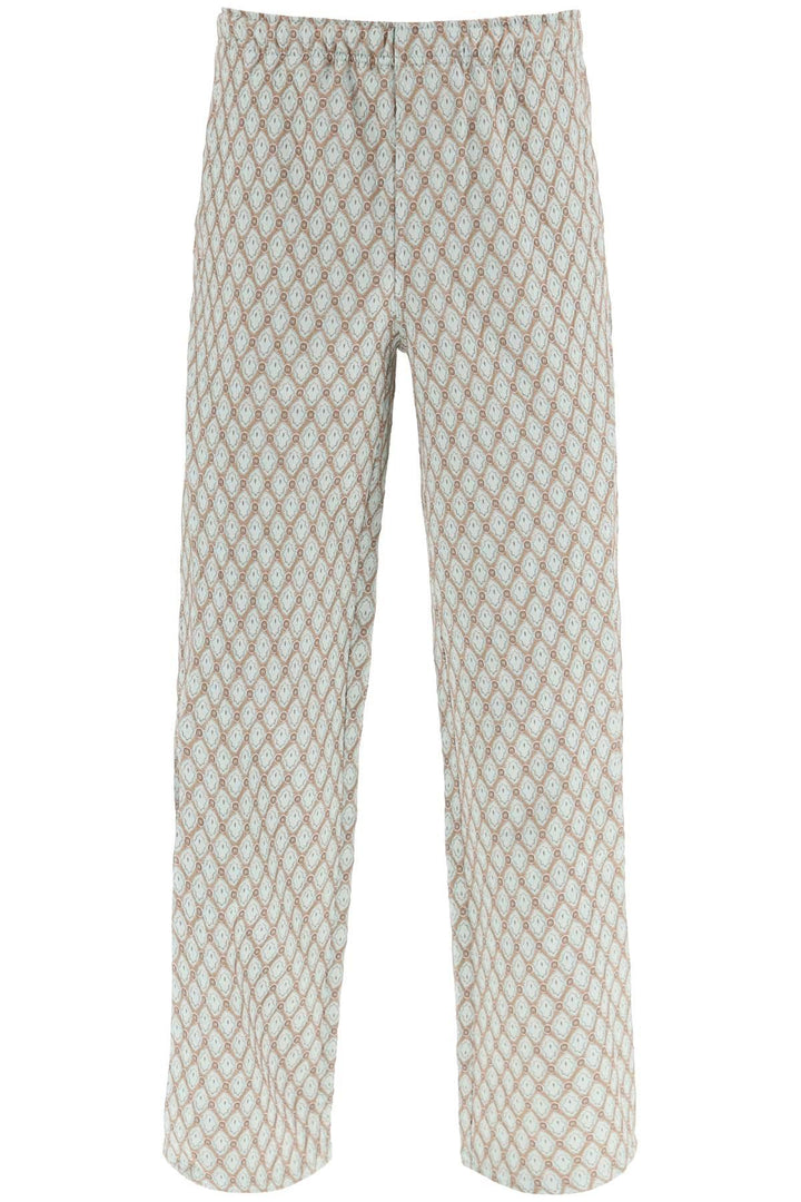 Netdressed | ANDERSSON BELL GEOMETRIC JACQUARD PANTS WITH SIDE OPENING
