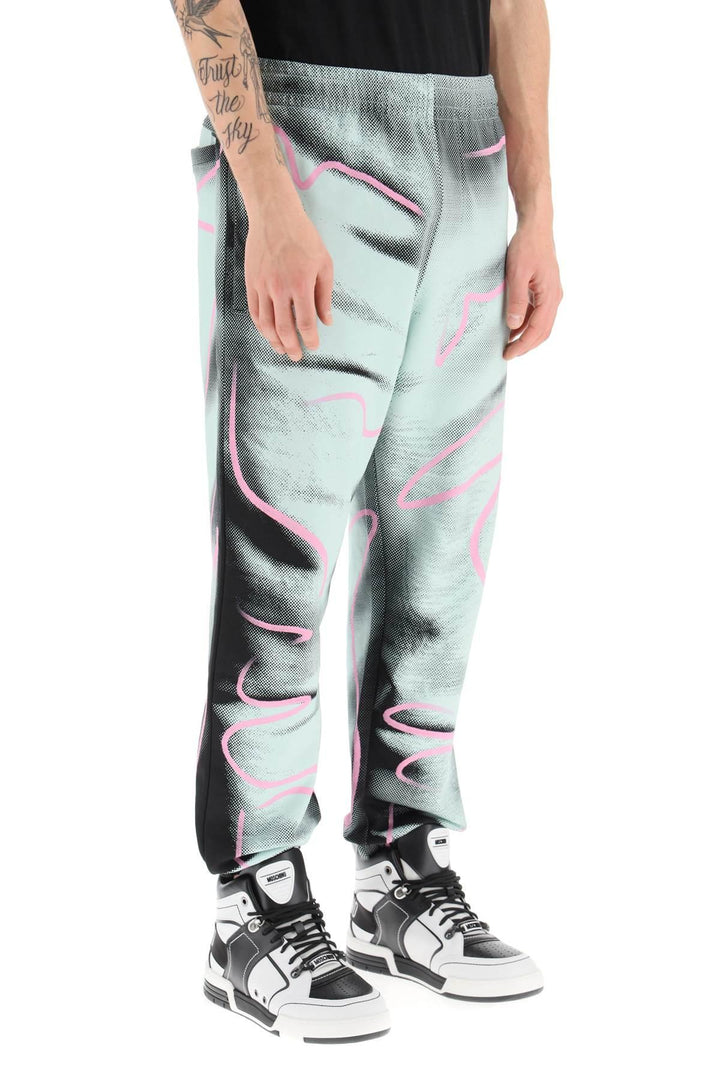 Netdressed | MOSCHINO SHADOWS & SQUIGGLES JOGGER PANTS