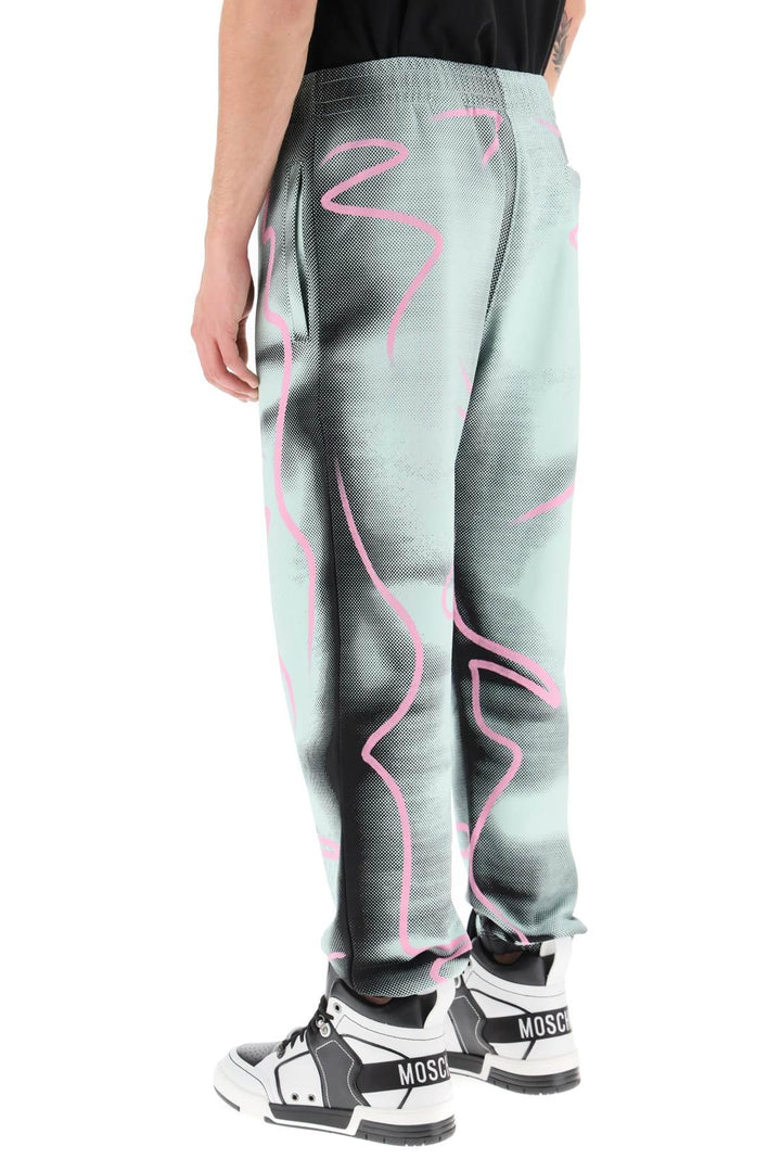 Netdressed | MOSCHINO SHADOWS & SQUIGGLES JOGGER PANTS