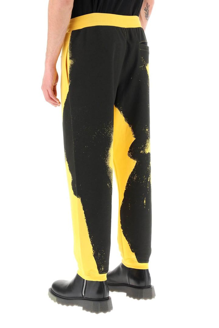 Netdressed | MOSCHINO GRAPHIC PRINT JOGGER PANTS WITH LOGO
