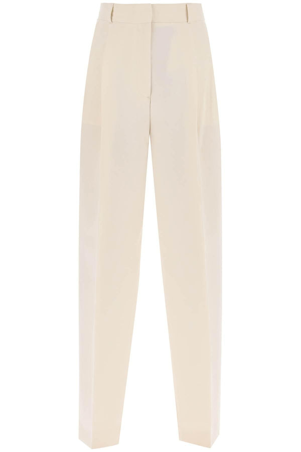 NETDRESSED | TOTEME | DOUBLE-PLEATED VISCOSE TROUSERS